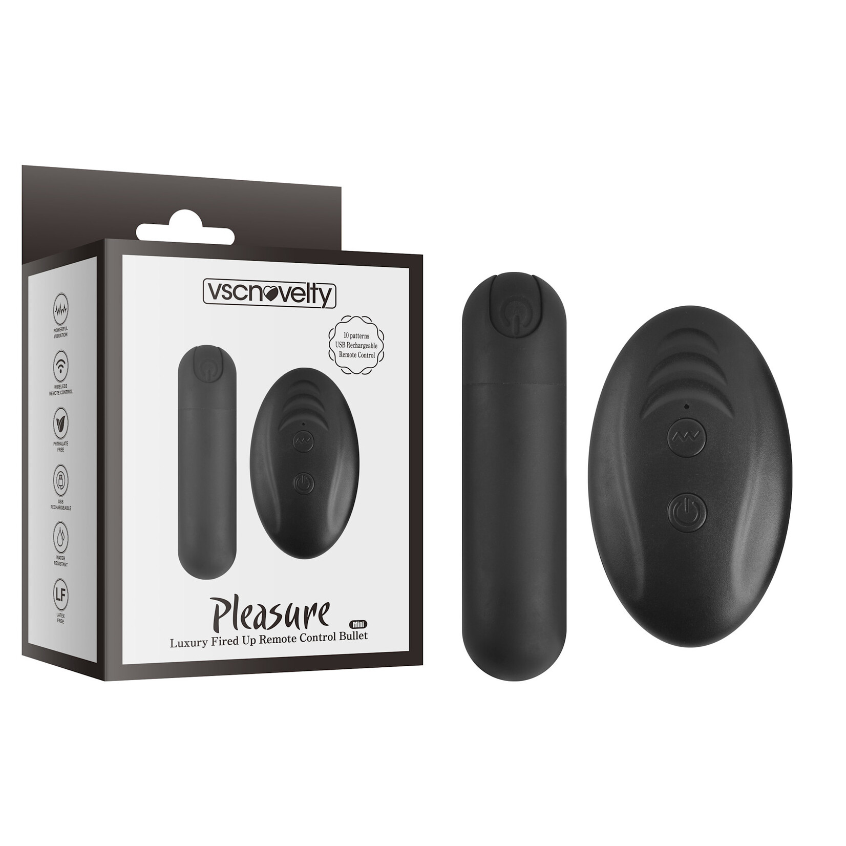 PLEASURE LUXURY MINI RECHARGEABLE BULLET VIBRATOR