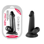 MR. RUDE 6.3" REALISTIC DONG BLACK