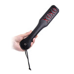 FETISH BOUTIQUE SPANKING PADDLE-XOXO BLACK