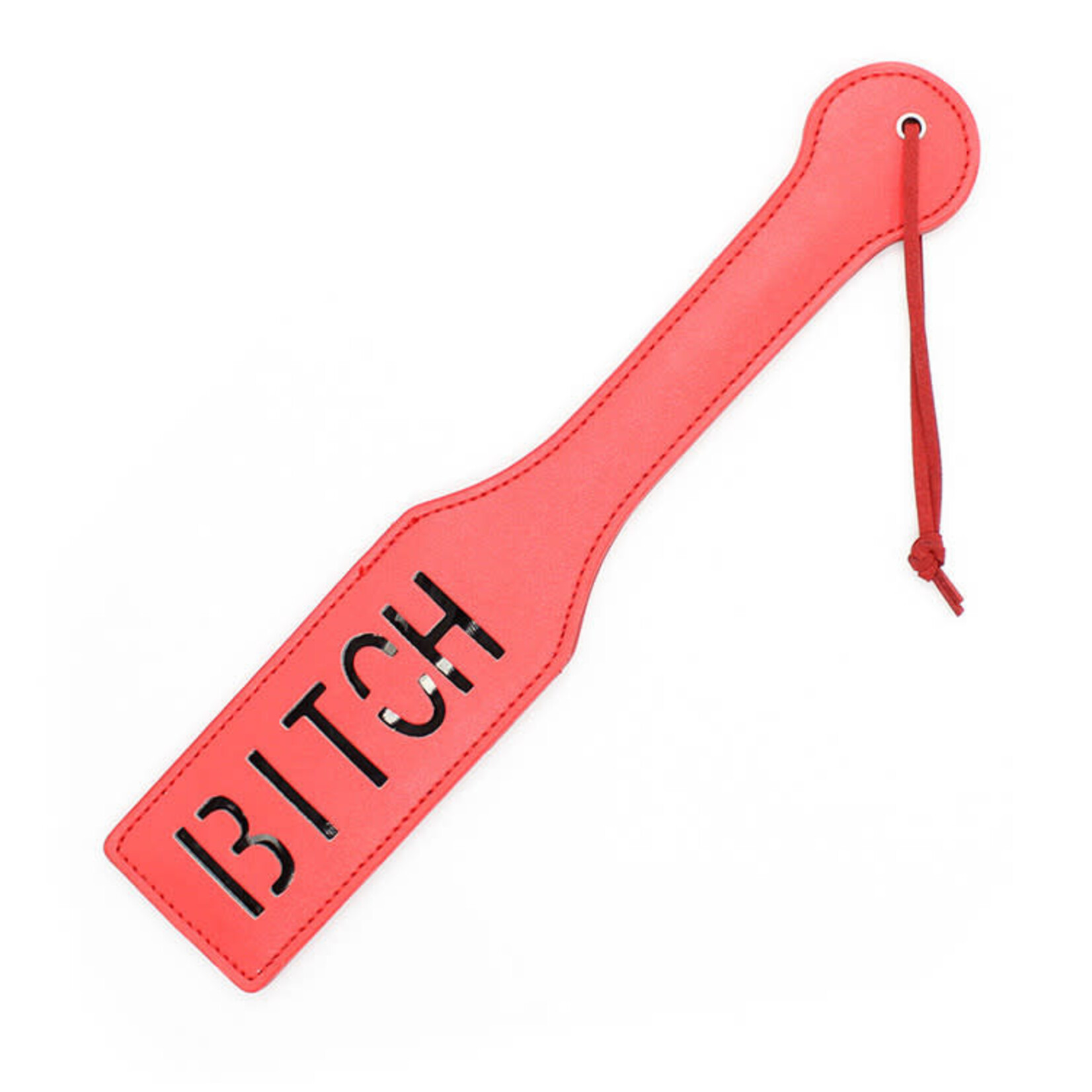 FETISH BOUTIQUE SPANKING PADDLE-BITCH RED