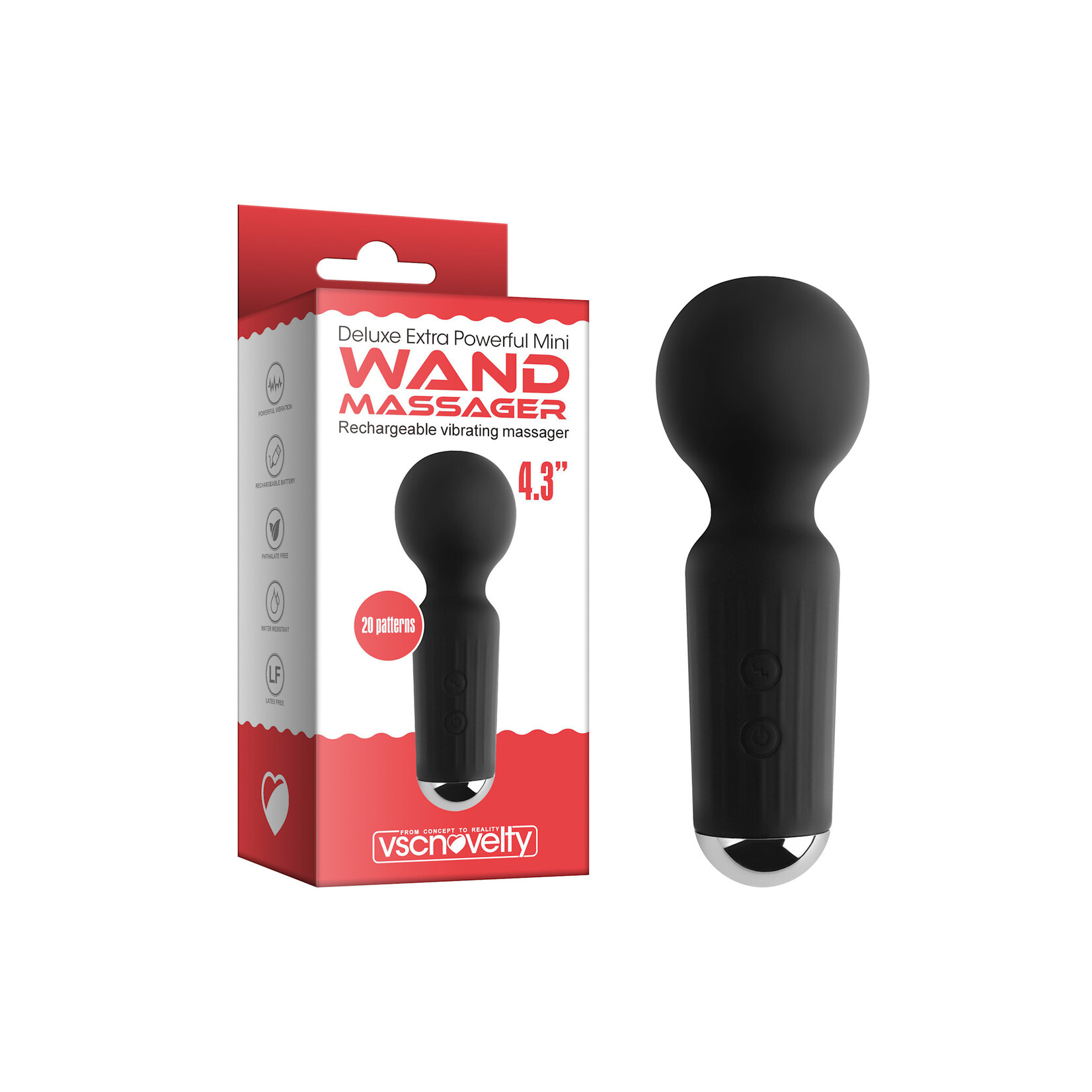 DELUXE EXTRA POWERFUL MINI WAND MASSAGER