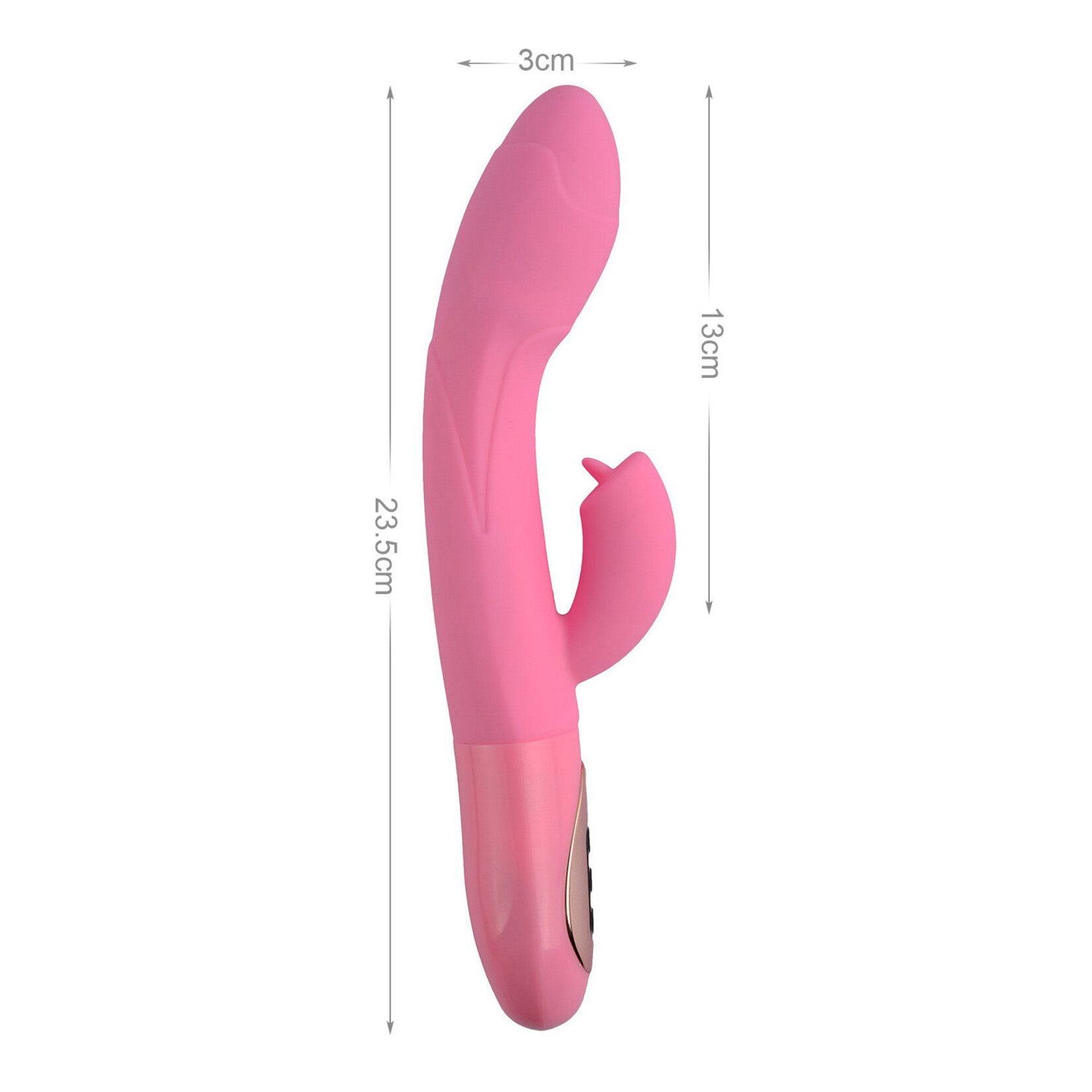 PLEASURE LUXURY RABBIT VIBRATOR-RILEY