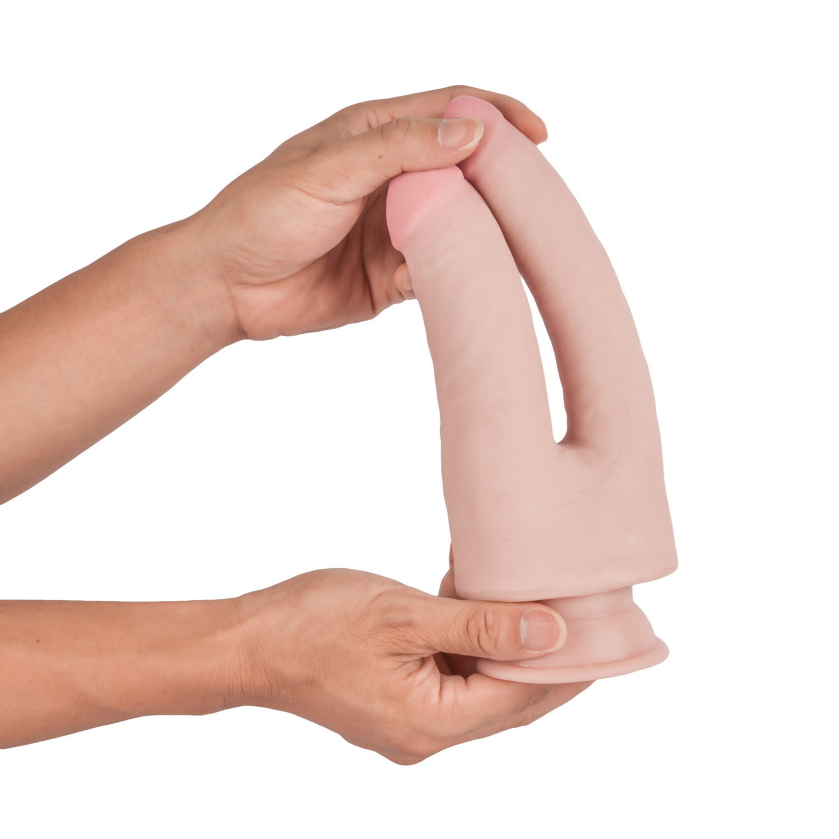 9" KNIGHT COCK 3D TRIPLE DENSITY DOUBLE PENETRATOR
