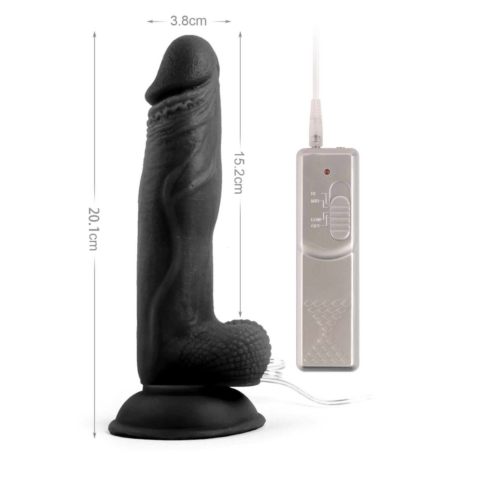 7.9" MR. RUDE BUZZER BLACK