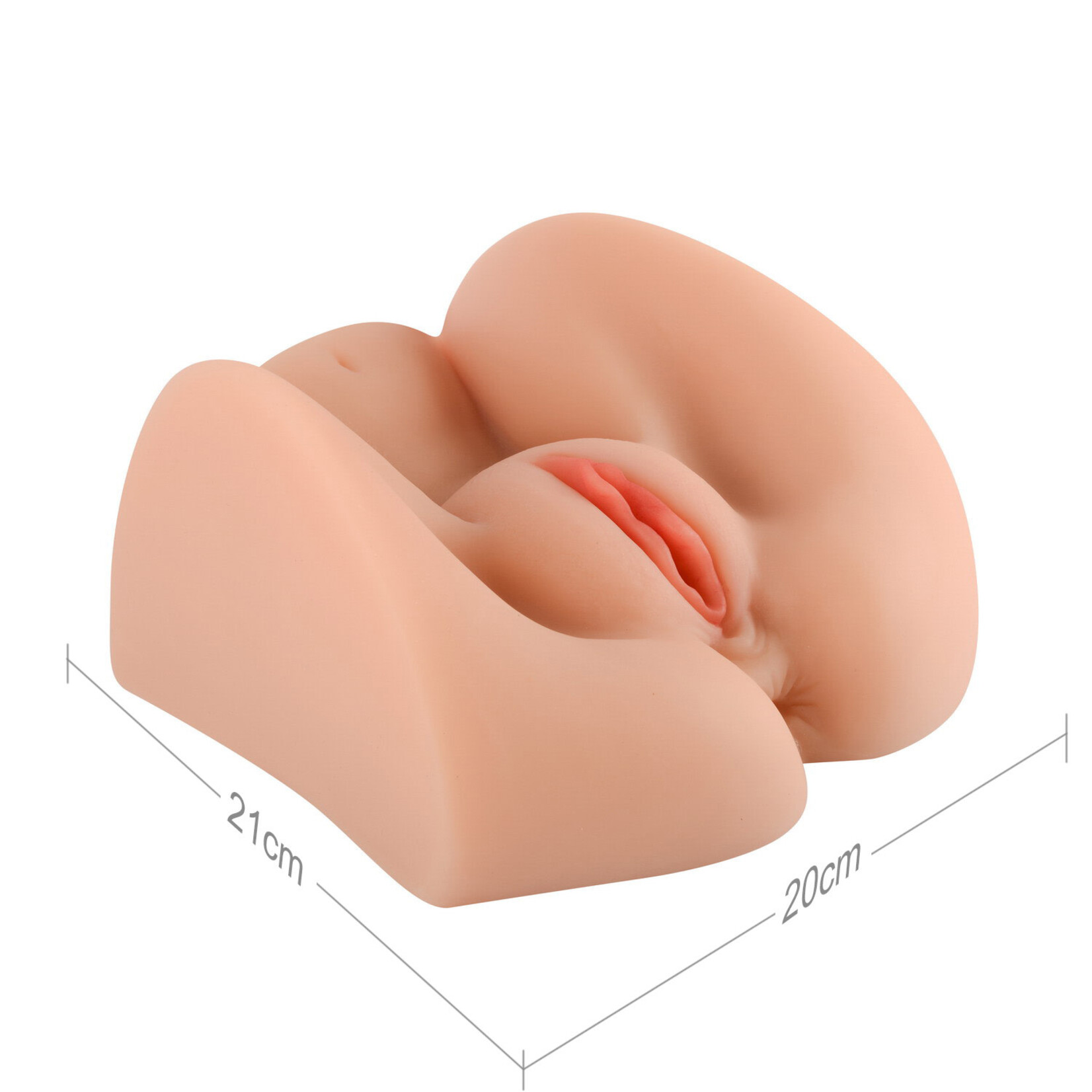 REALISTIC VAGINA AND ASS MASTURBATOR-ALANA