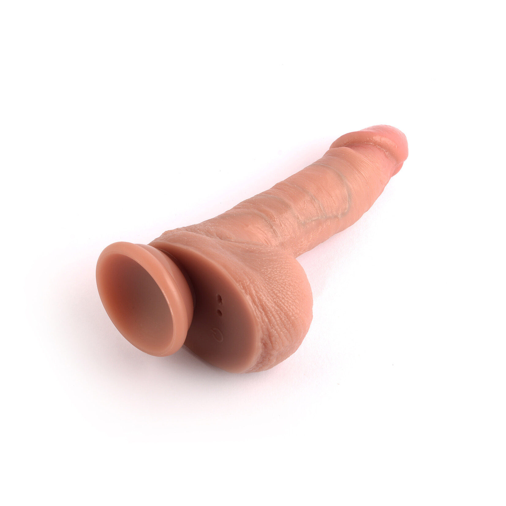 7.2" DUAL-LAYERED NATURE-FEEL SILICONE DILDO
