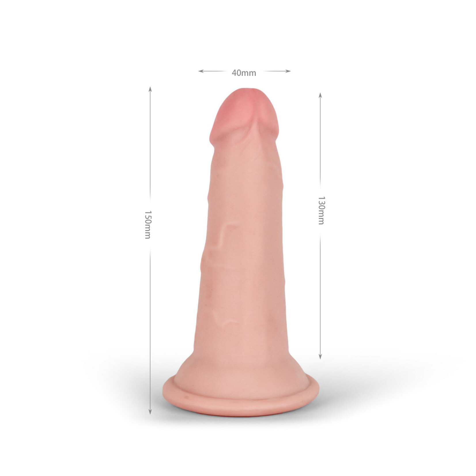 6" KNIGHT COCK 3D TRIPLE DENSITY DILDO