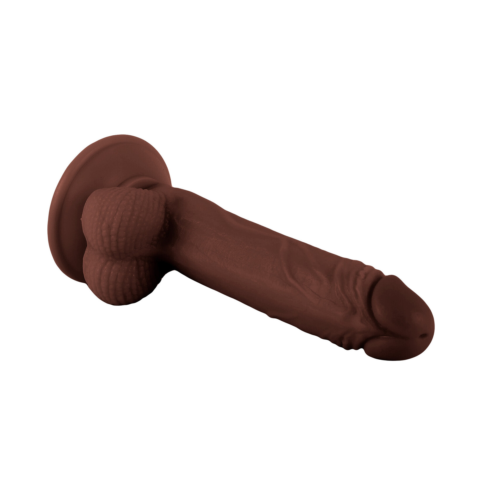 MR. RUDE 7.9" REALISTIC DONG BROWN