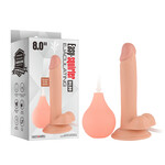 8" EASY-SQUIRTER EJACULATING REALISTIC DILDO