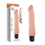 9.0" EXTREME SOFT REALISTIC DILDO VIBRATOR-BENDABLE&POSABLE