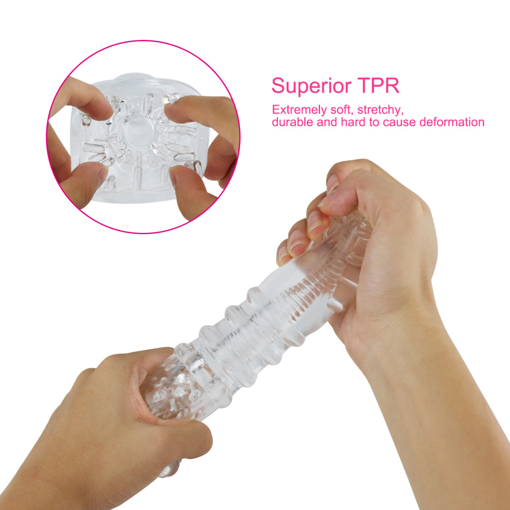 ICE GIRL TEXTURED SENSATION STROKER 351008