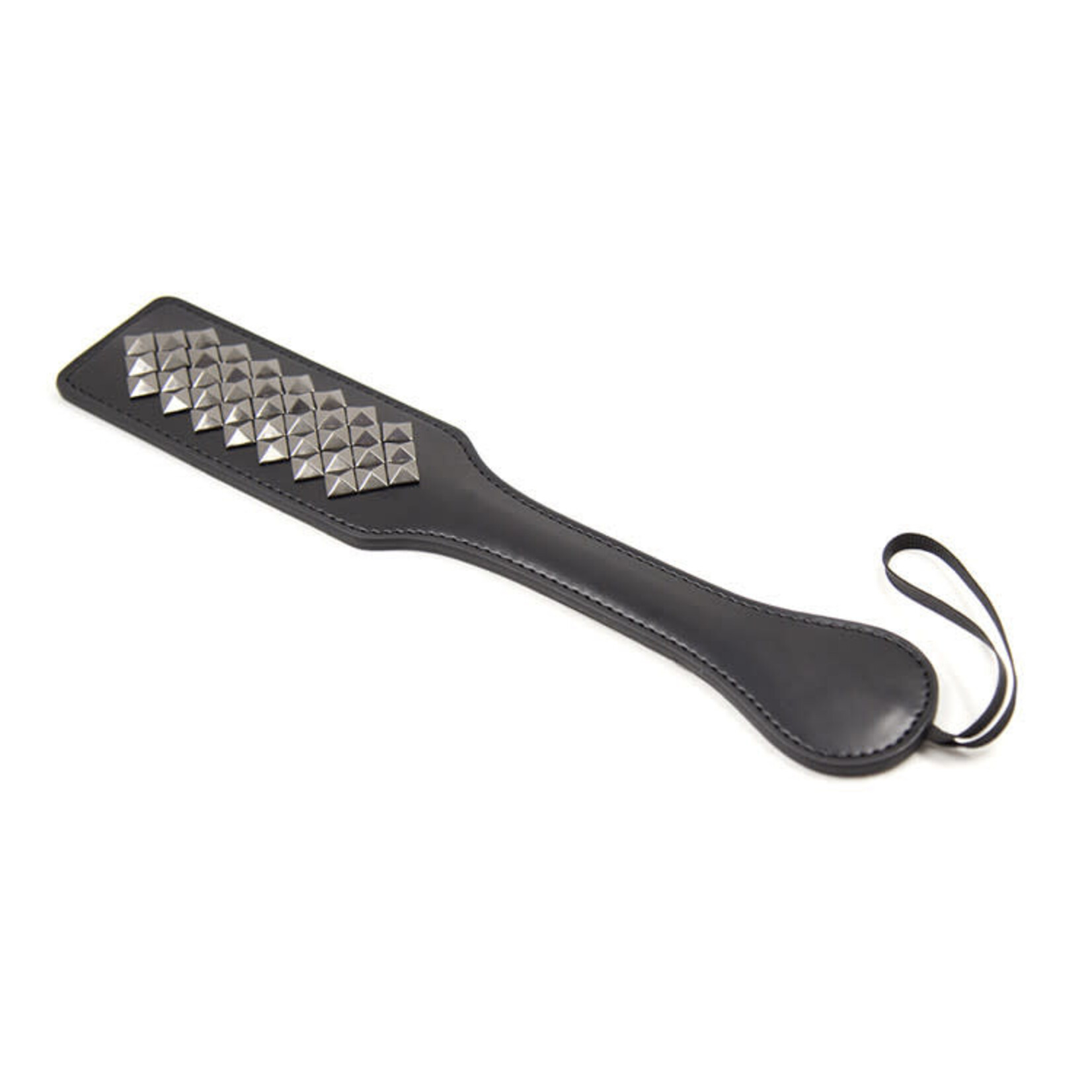 FETISH BOUTIQUE DIAMANTE SPANKING PADDLE SILVER