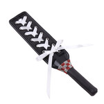 FETISH BOUTIQUE DIAMANTE SPANKING PADDLE WHITE