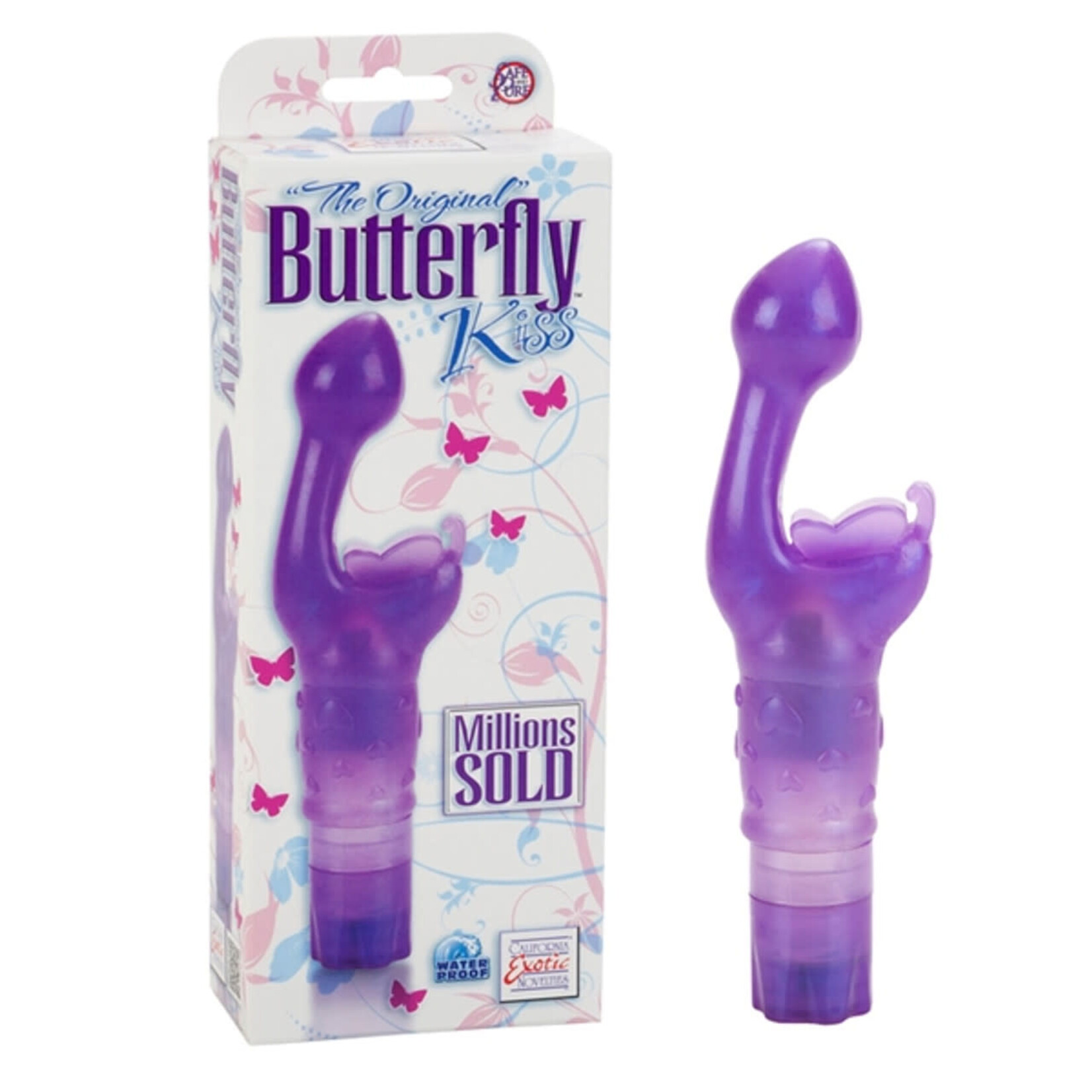 CALEXOTICS THE ORIGINAL BUTTERFLY KISS VIBE IN PURPLE