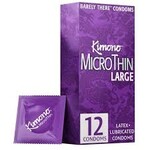 KIMONO KIMONO MICROTHIN PLUS LARGE CONDOMS IN 12 PACK 12 PACK