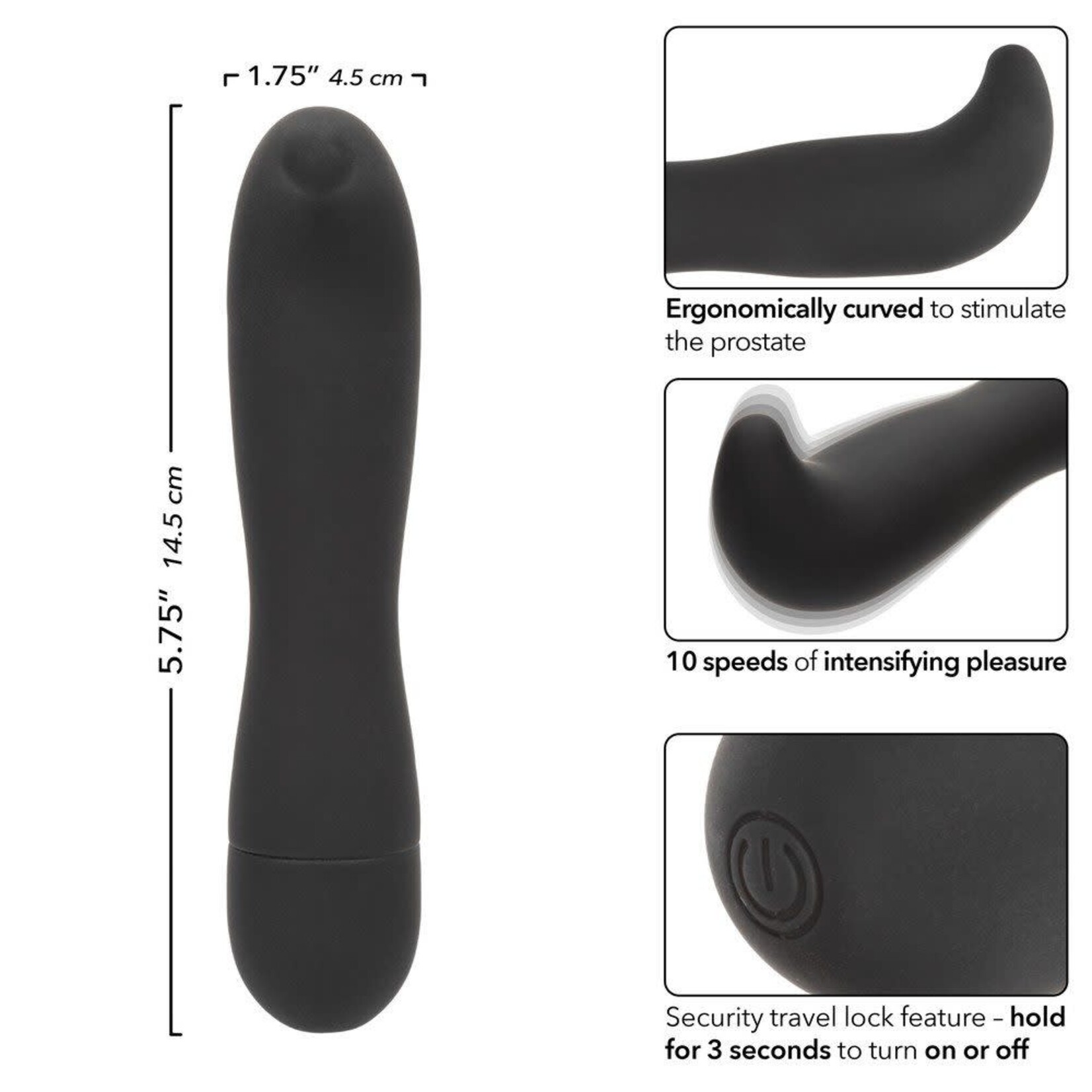 CALEXOTICS DR. JOEL KAPLAN RECHARGEABLE PROSTATE PROBE