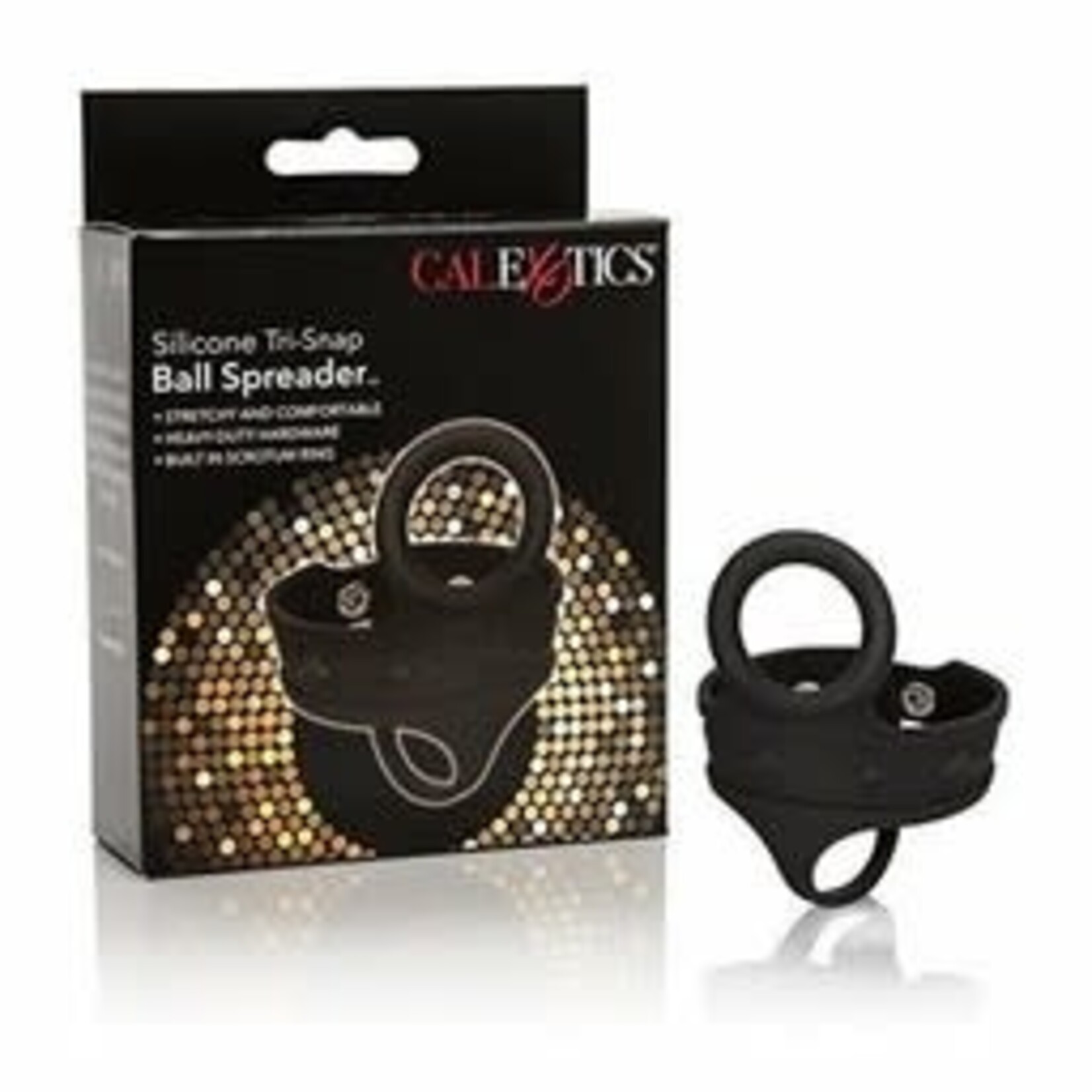 CALEXOTICS SILICONE TRI-SNAP BALL SPREADER