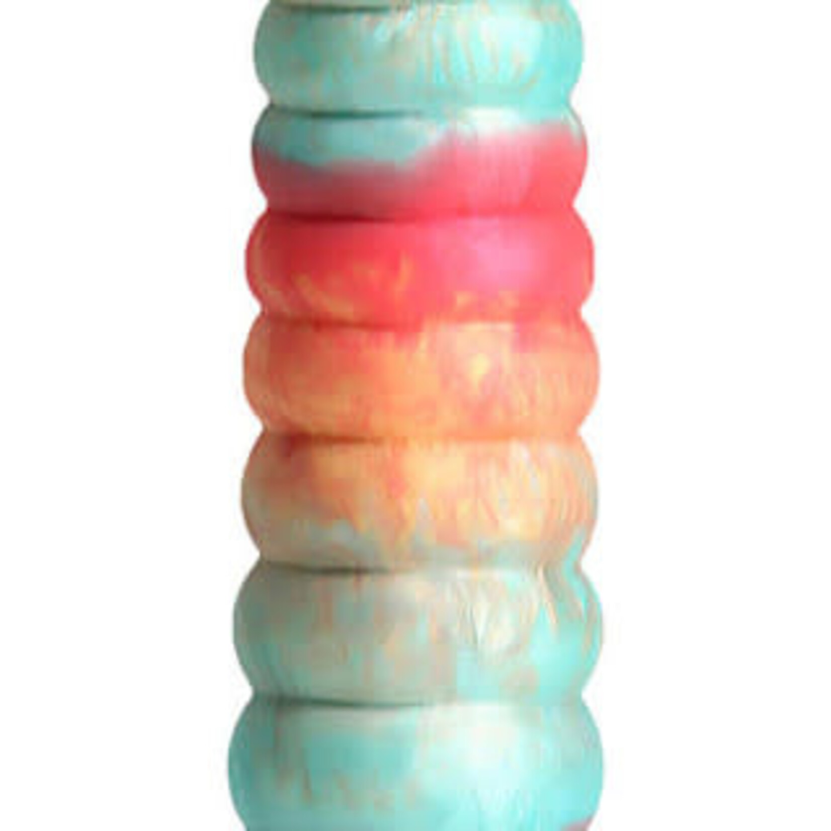 NS NOVELTIES NS - COLOURS - STACKED - 9" DILDO - RED/GOLD