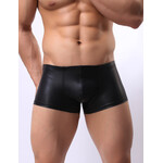 OH YEAH! -  BLACK LEATHER SEXY PANTY FOR MAN MEDIUM BLACK