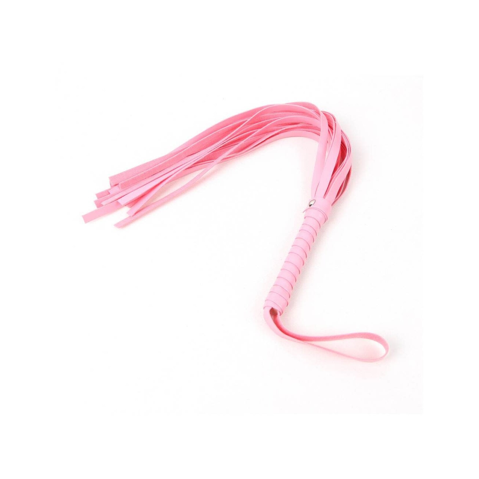 OH YEAH! -  PINK LEATHER WHIP TEASE PLAY ADULT COUPLE GAME TOY  AS SHOWN
