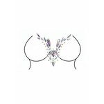 SHOTS SHOTS - DAZZLING DEEP-V CLEAVAGE BLING STICKER - OPAL