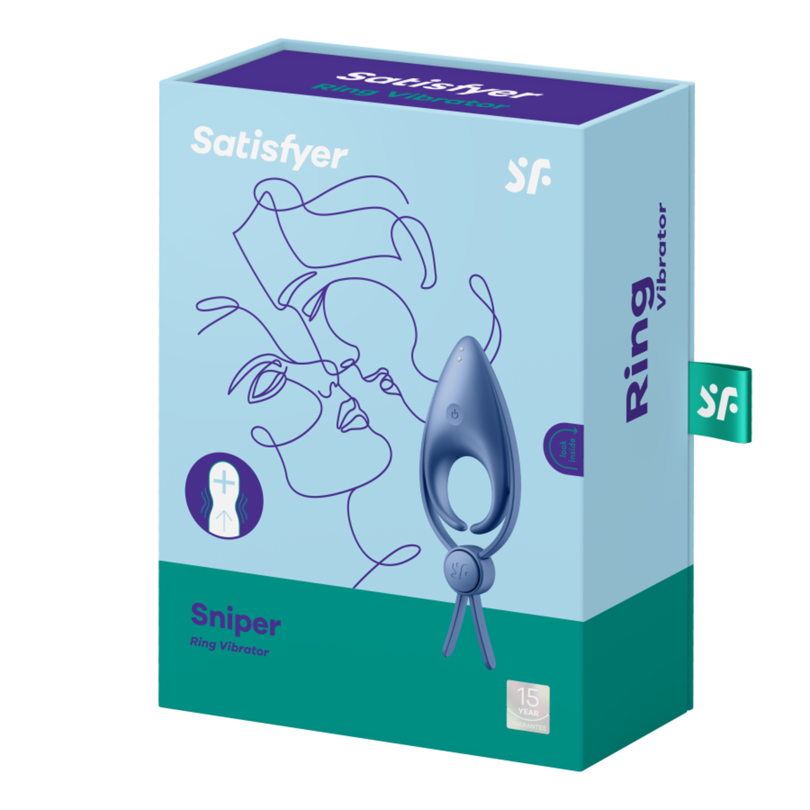 SATISFYER SNIPER BLUE GREY