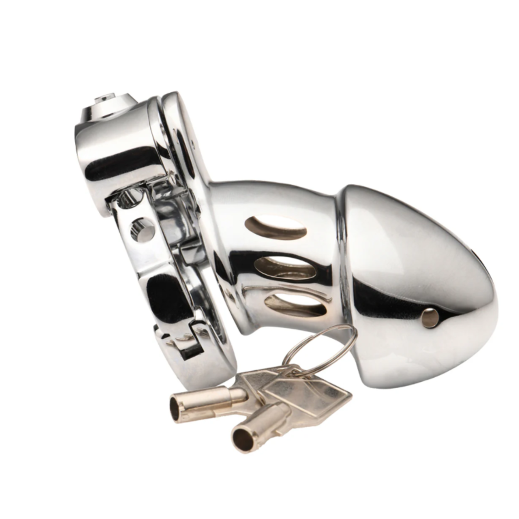 MASTER SERIES COCK CUFF CHASITY CAGE
