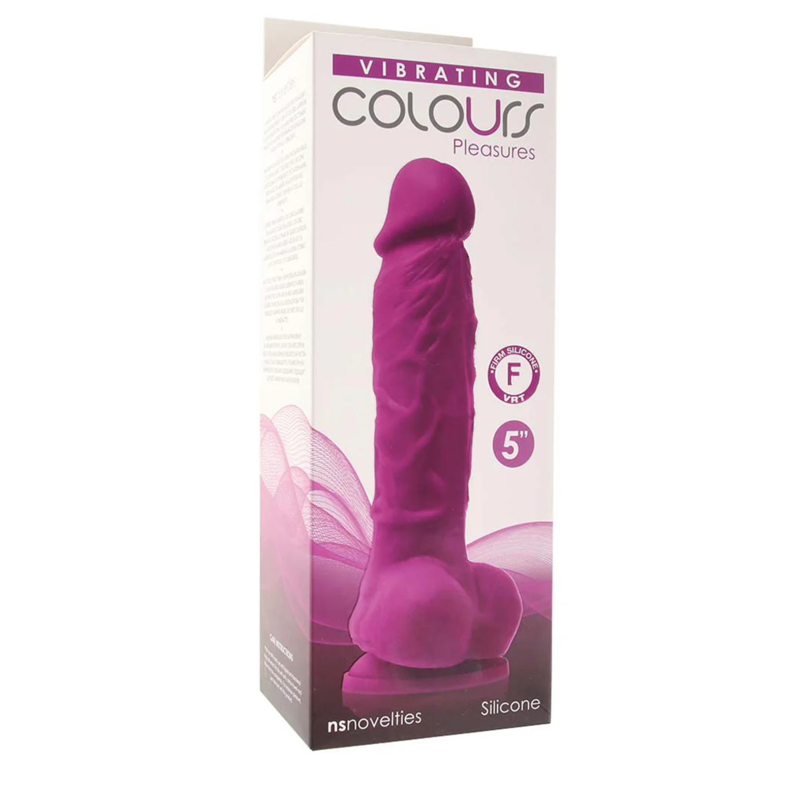 COLOURS PLEASURES 5 INCH VIBE IN PURPLE