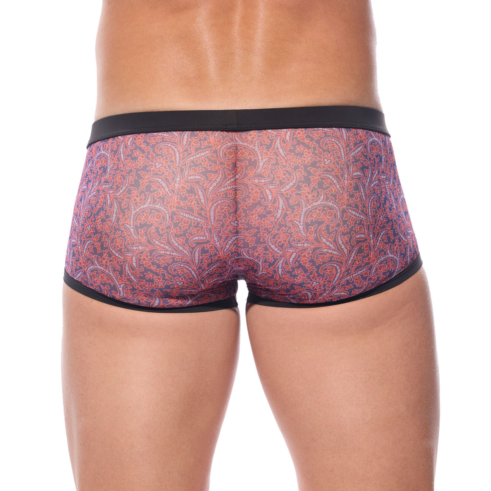 GREGG HOMME OUTLINE BOXER BRIEF RED MEDIUM