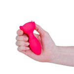 M'LADY LIGHT UP ROTATING ANAL PLUG - PINK