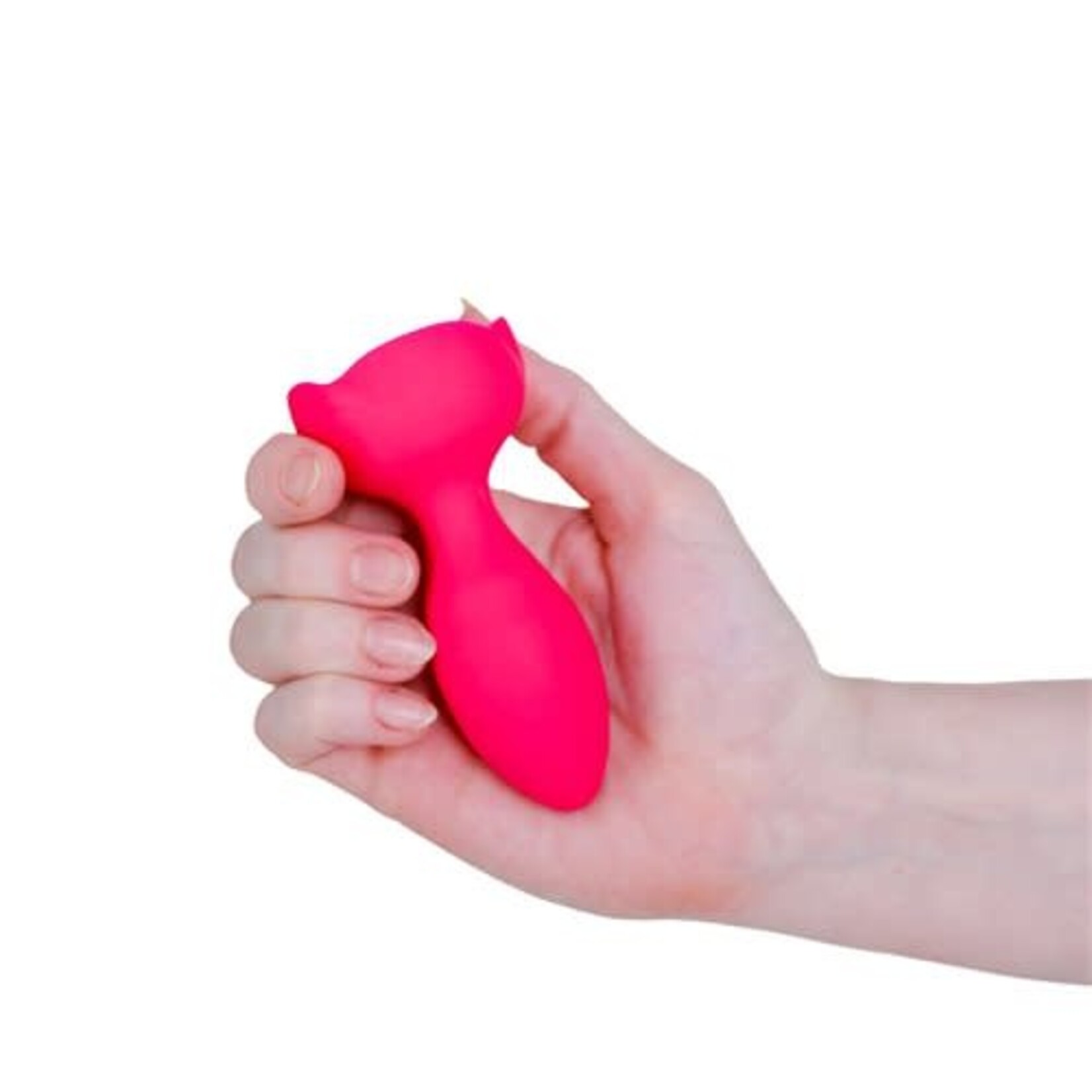 M'LADY LIGHT UP ROTATING ANAL PLUG - PINK