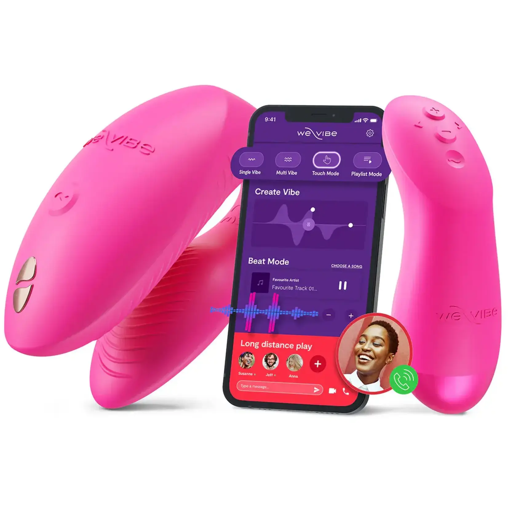 WE-VIBE WE-VIBE CHORUS PRO - ELECTRIC PINK