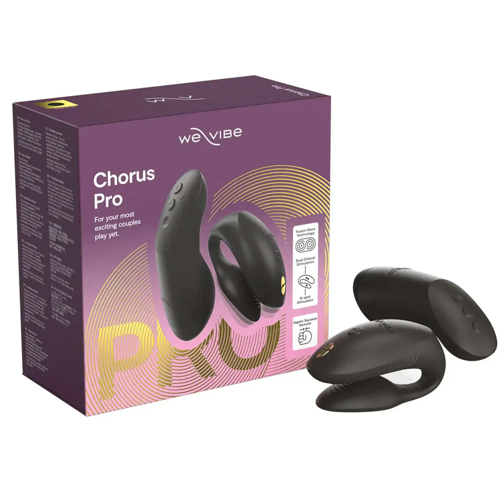 WE-VIBE WE-VIBE CHORUS PRO - SATIN BLACK