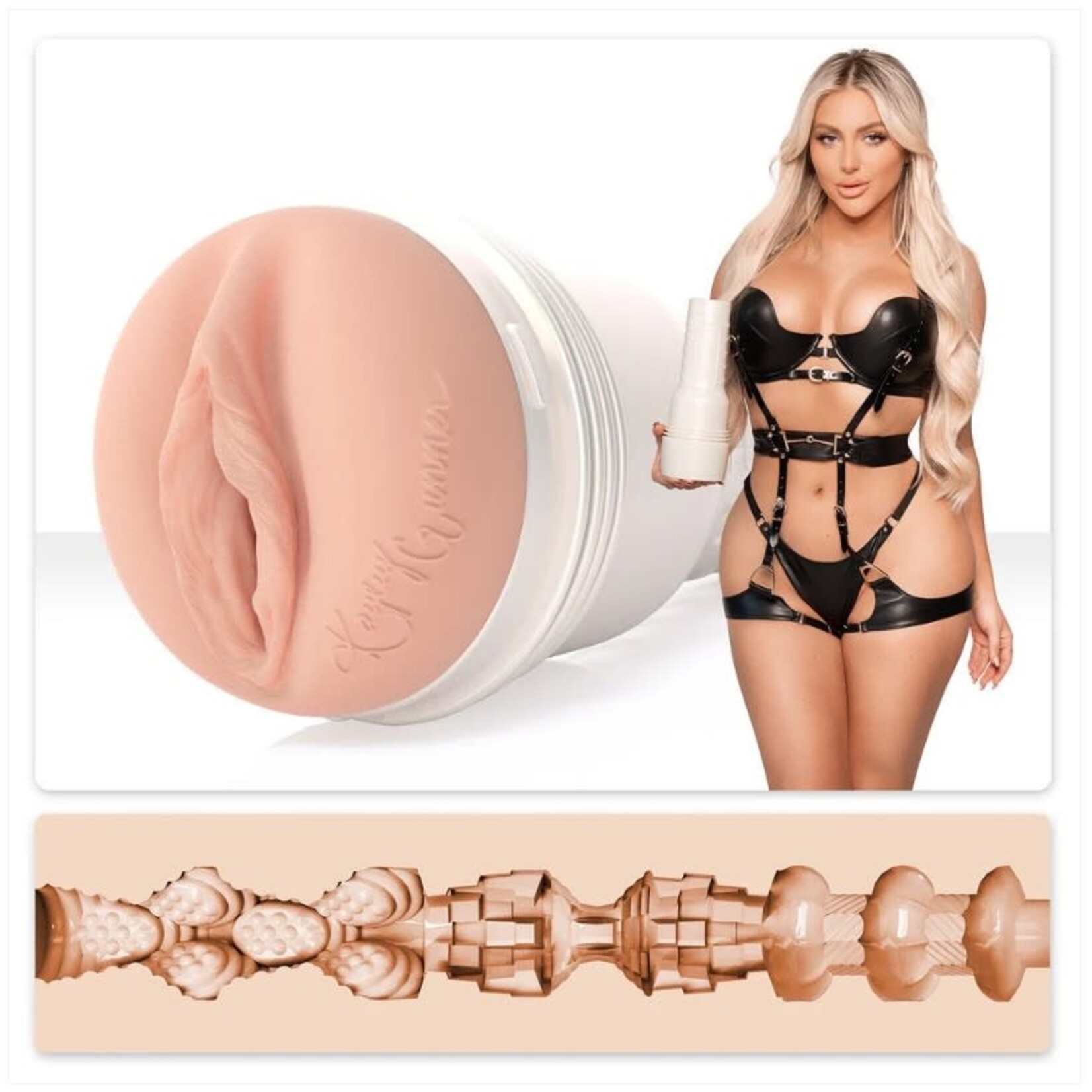 FLESH-LIGHT FLESHLIGHT GIRLS KAYLEY GUNNER FULLY LOADED