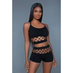 BE WICKED PALMER SET BLACK