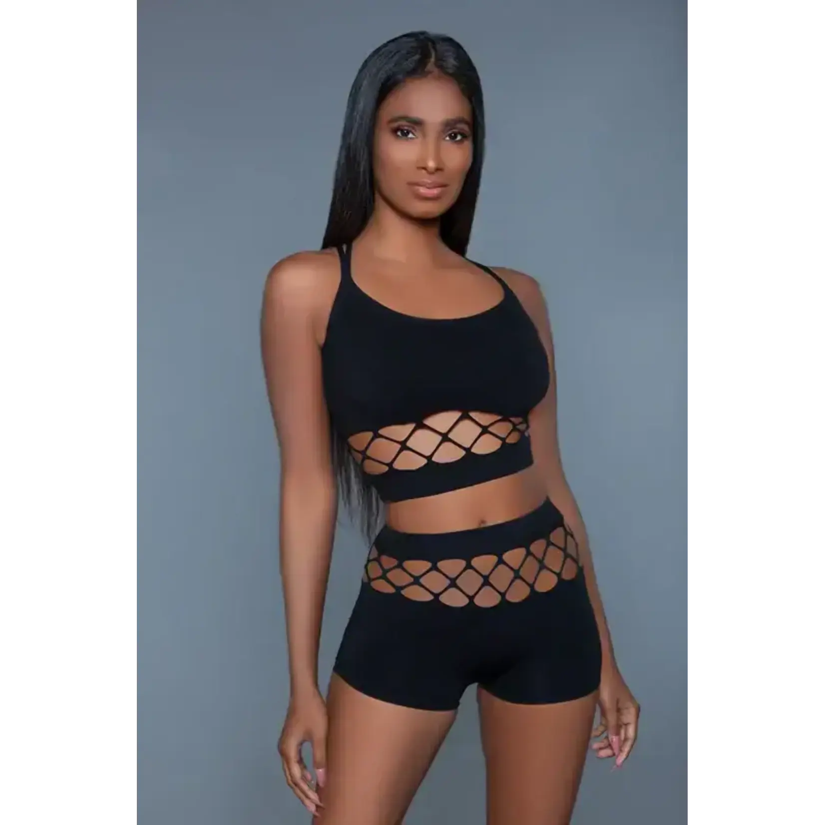 BE WICKED PALMER SET BLACK