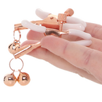 S&M PEACHES 'N CREAME BELL NIPPLE CLAMPS