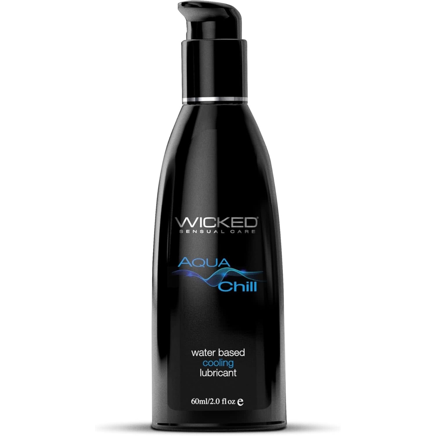 WICKED - AQUA CHILL COOLING WATER BASED LUBE IN 2OZ/60ML 2OZ/60ML