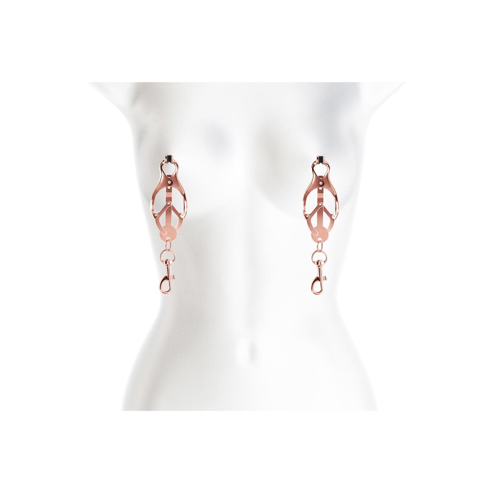 NS NOVELTIES NS - BOUND - NIPPLE CLAMPS - C3 - ROSE GOLD