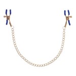 SPORTSHEETS SPORTSHEETS - COUGAR CHAINED NIPPLE CLAMPS