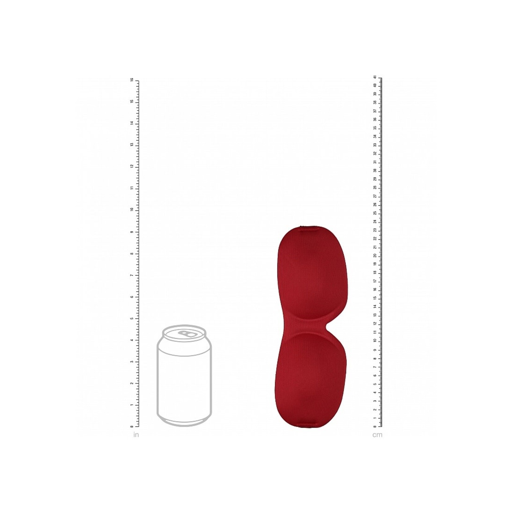 SHOTS SHOTS - OUCH! - 3D MASK - RED