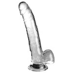 KING COCK KING COCK CLEAR 9" COCK WITH BALLS