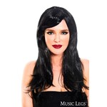 MUSIC LEGS MUSIC LEGS WIG BLACK O/S