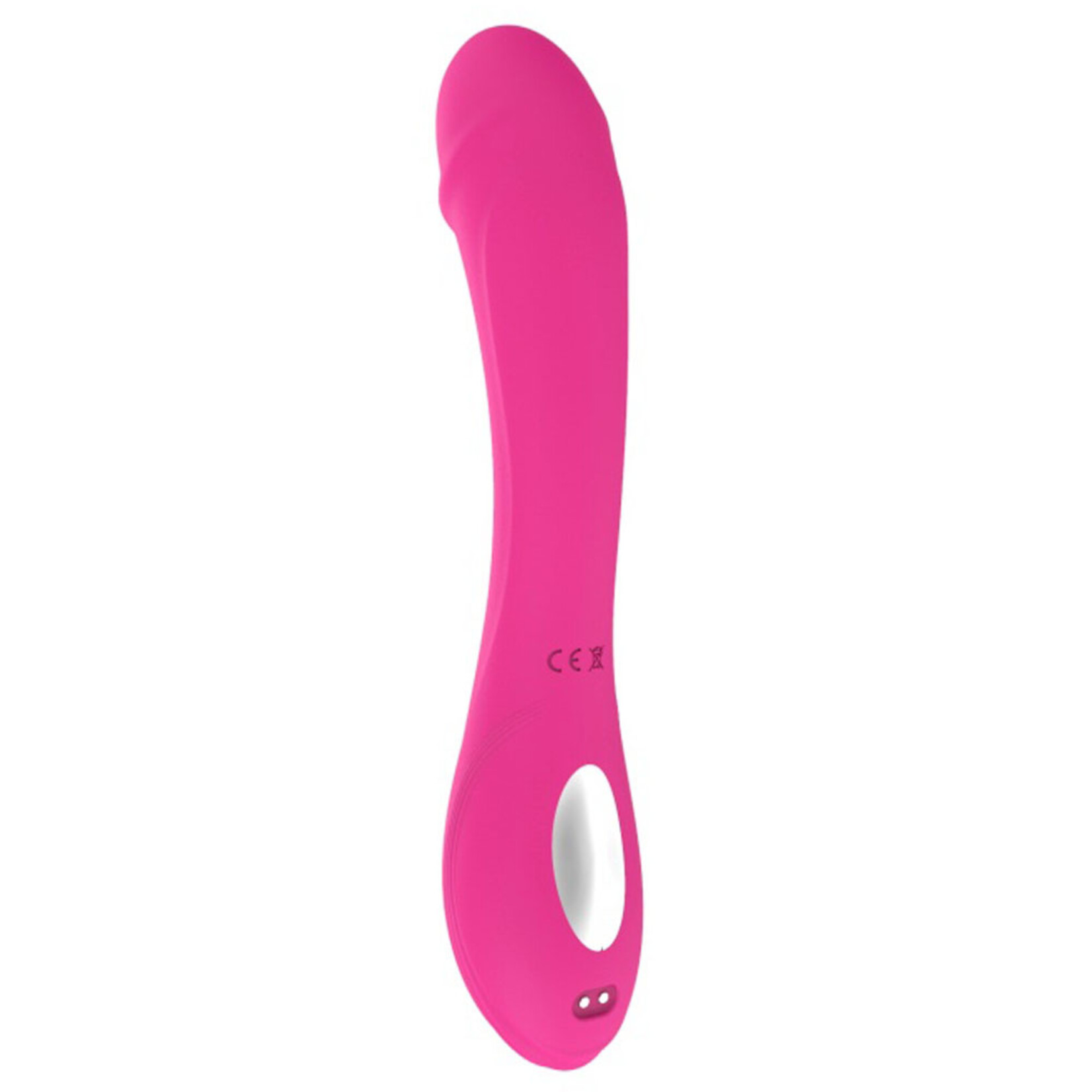 PASSION PLACE 8.67'' 10-MODE MAGENTA RECHARGEABLE WATERPROOF SILICONE VIBRATOR