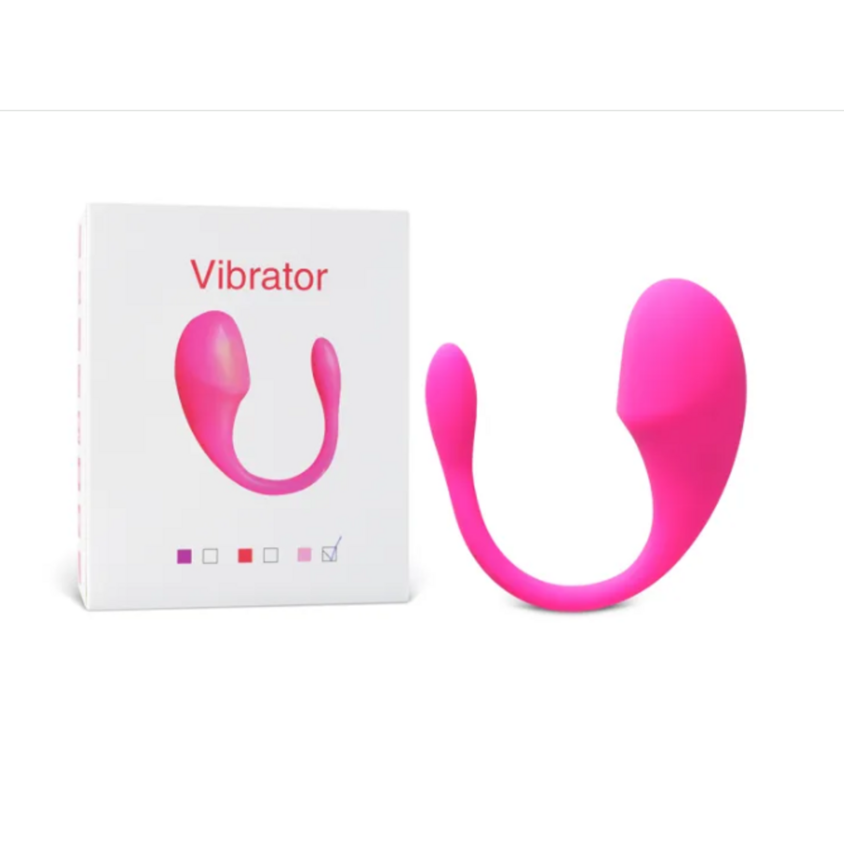 PINK VIBRATING EGG WITH 9-SPEED APP-CONTROLLED, MEDICAL GRADE SILICONE, WATERPROOF, PLUG-IN RECHARGEABLE