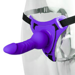 PASSION PLACE 5.91'' PURPLE WEARABLE STRAP-ON DILDO WITH 10CM INSERTABLE LENGTH