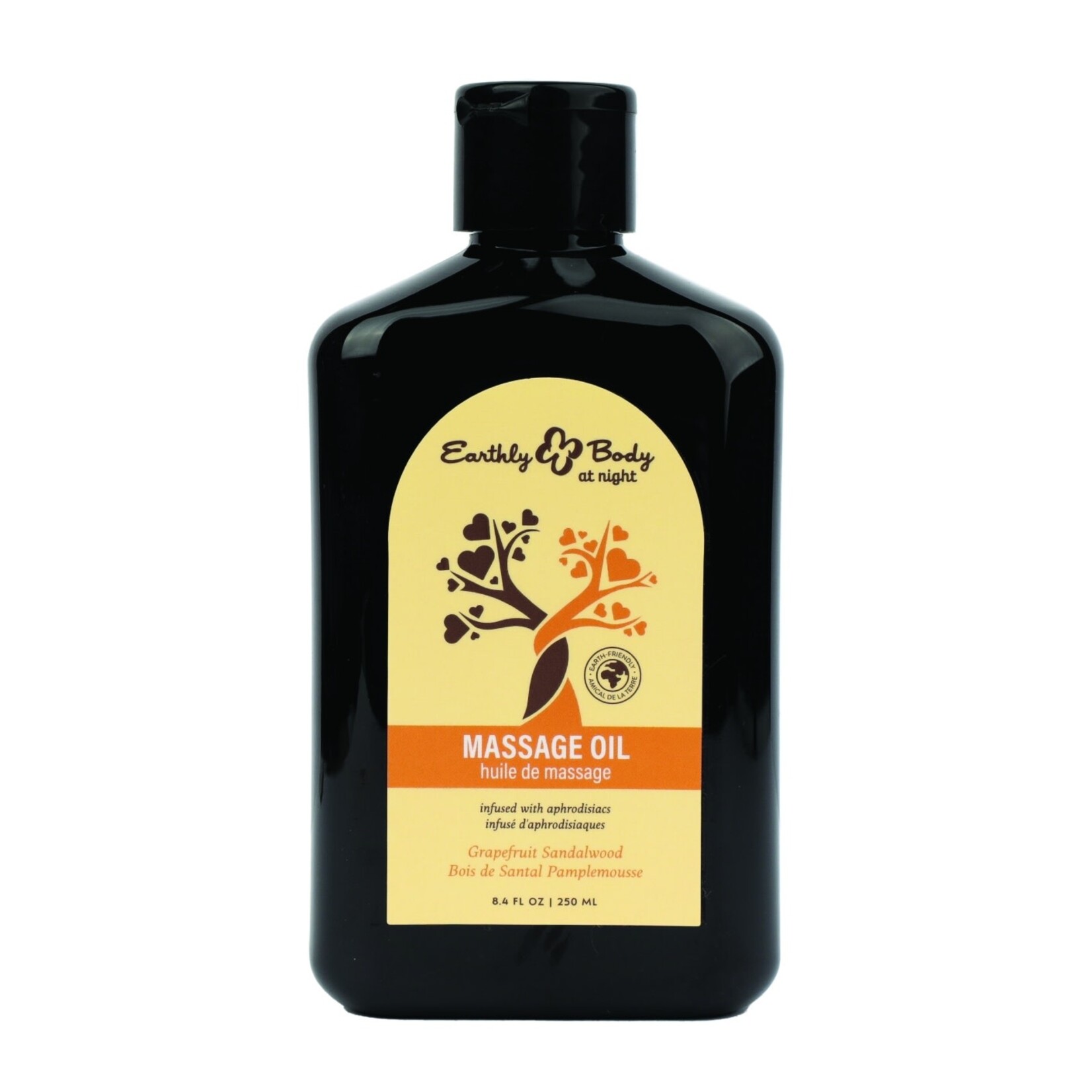 EARTHLY BODY EARTHLY BODY - APHRODISIAC MASSAGE OIL GRAPEFRUIT SANDALWOOD  8.4OZ