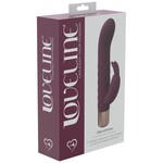 SHOTS - DEVOTION 10 SPEED MINI-RABBIT SILICONE RECHARGEABLE - BURGUNDY