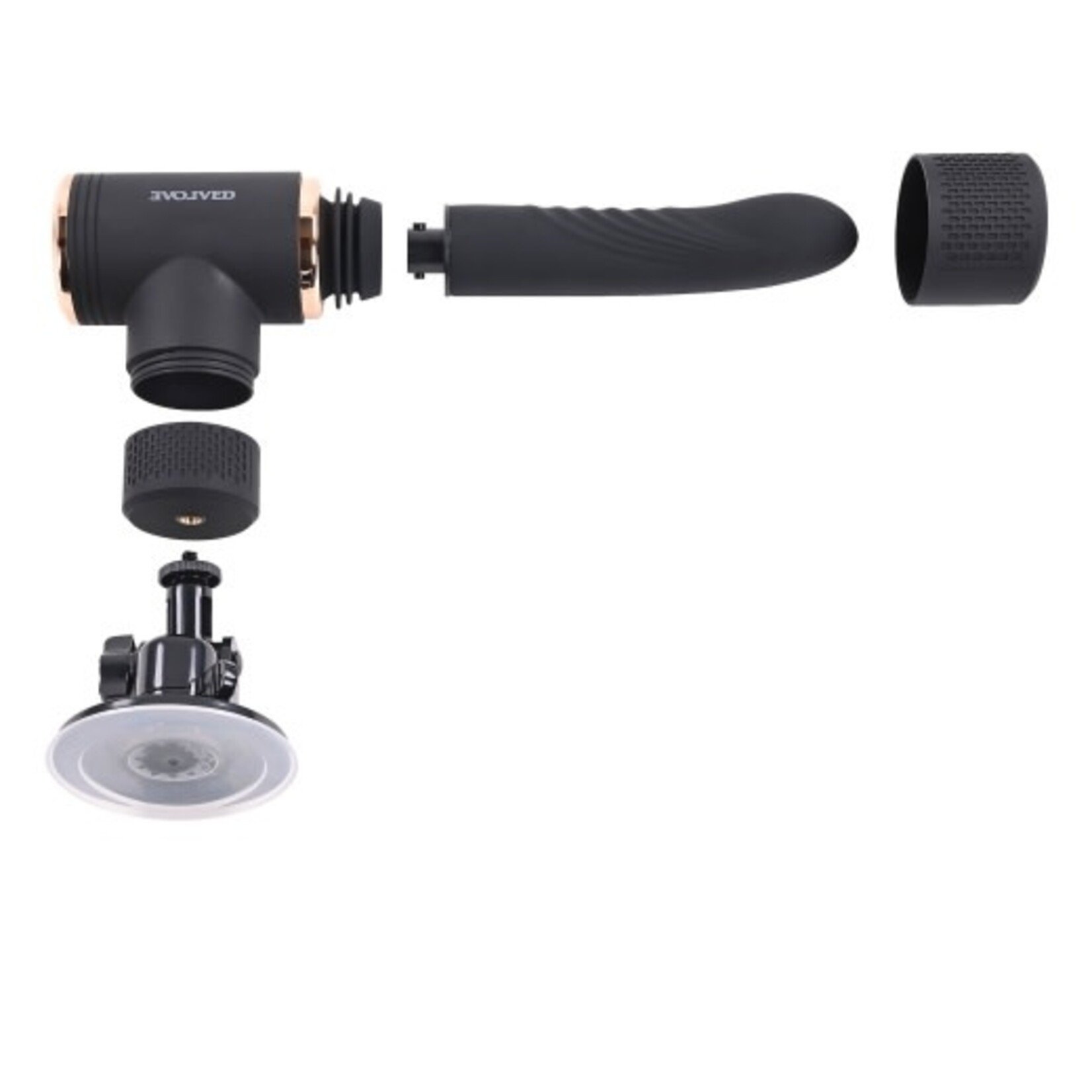 EVOLVED TOO HOT TO HANDLE MOUNTABLE THRUSTING MACHINE