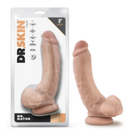 BLUSH BLUSH - DR. SKIN - MR. MAYOR - 9 INCH DILDO WITH BALLS - BEIGE